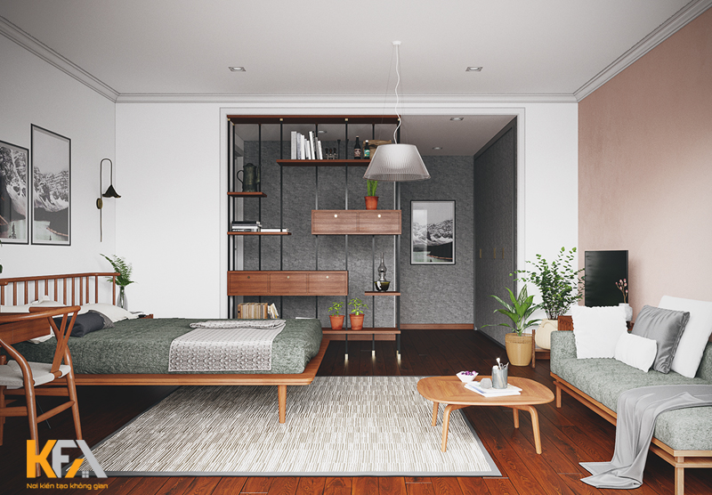 Mẫu thiết kế nội thất chung cư từ 30-35m2